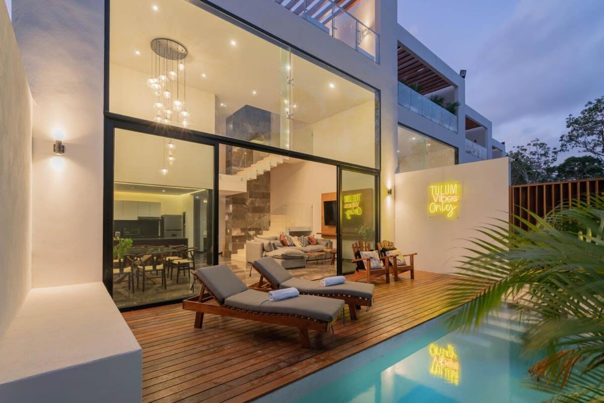 Exclusive 4Br Villa In Karanda With Pools And Paddle Tulum Exterior photo